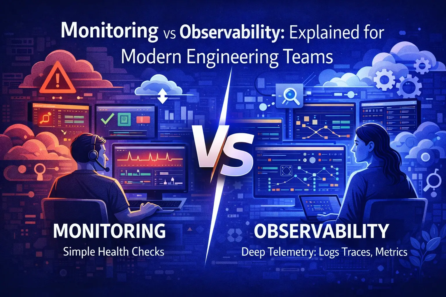 Monitoring vs Observability