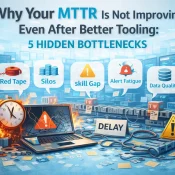 Why Your MTTR Is Not Improving Even After Better Tooling: 5 Hidden Bottlenecks
