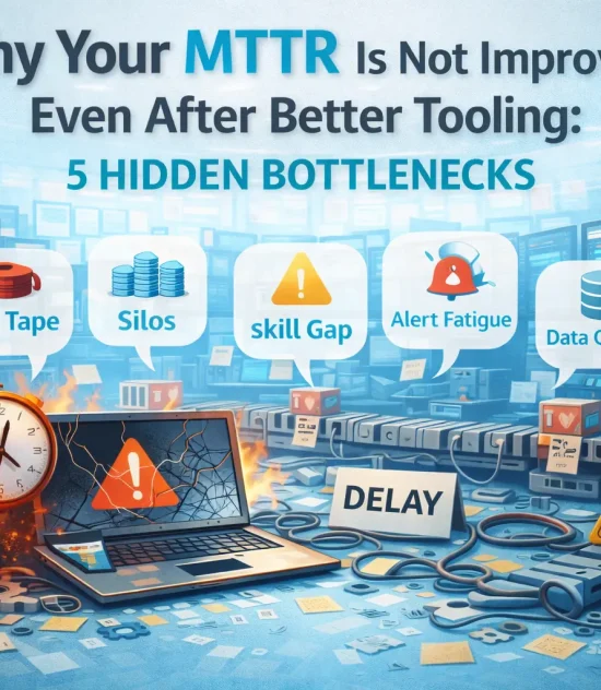 Why Your MTTR Is Not Improving Even After Better Tooling: 5 Hidden Bottlenecks
