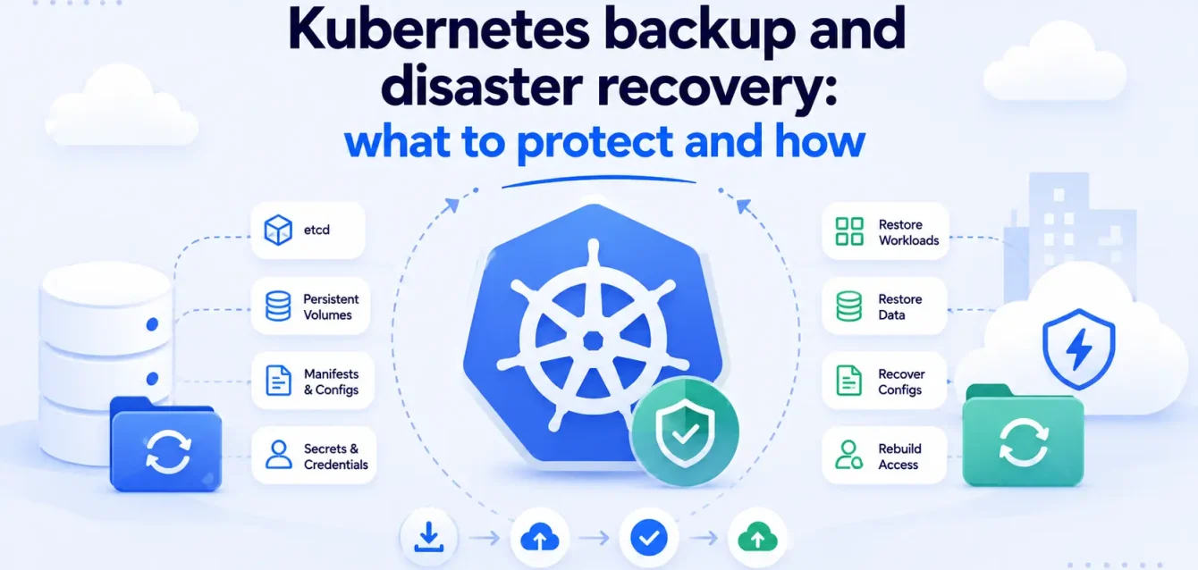 Kubernetes backup and disaster recovery