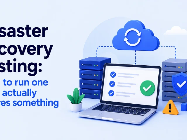 Disaster recovery testing