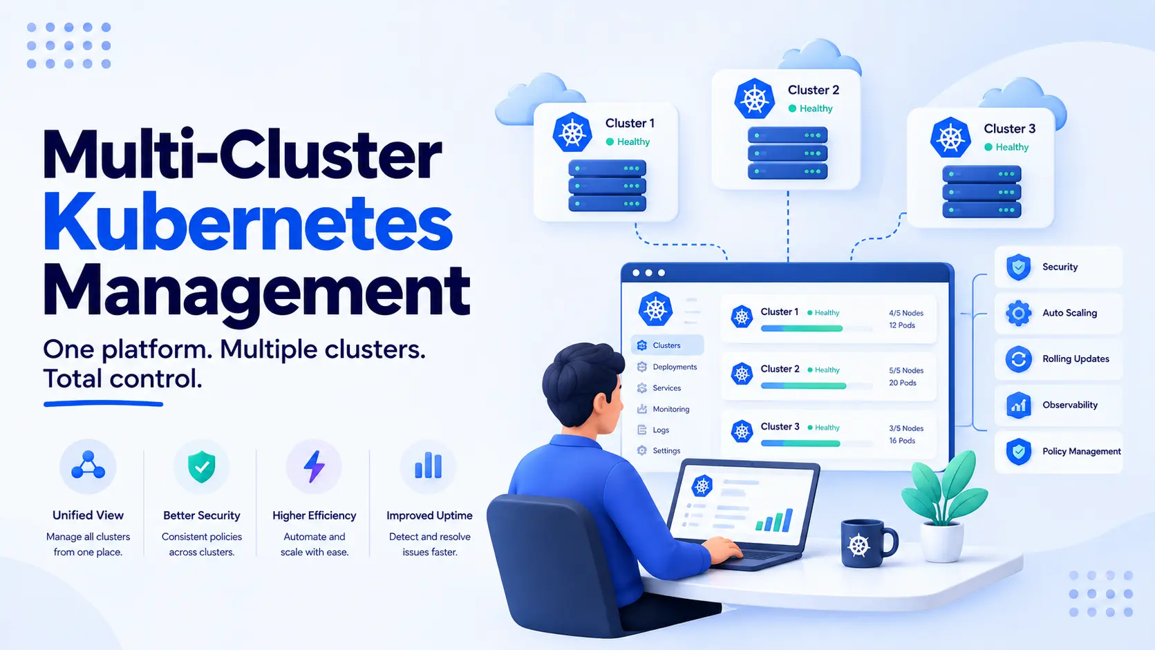 Multi-cluster Kubernetes management: when you actually need it, and how to run it without the sprawl