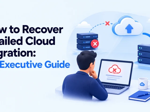 Recovering a Failed Cloud Migration Recovering a Failed Cloud Migration